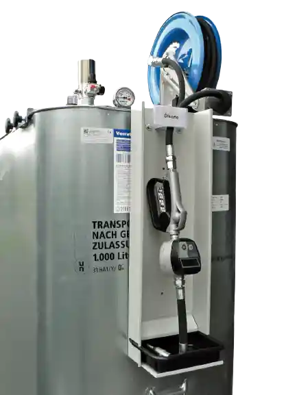 Top-Seller Frischöl-Tank mit pneumatischer Pumpe - 1000 L